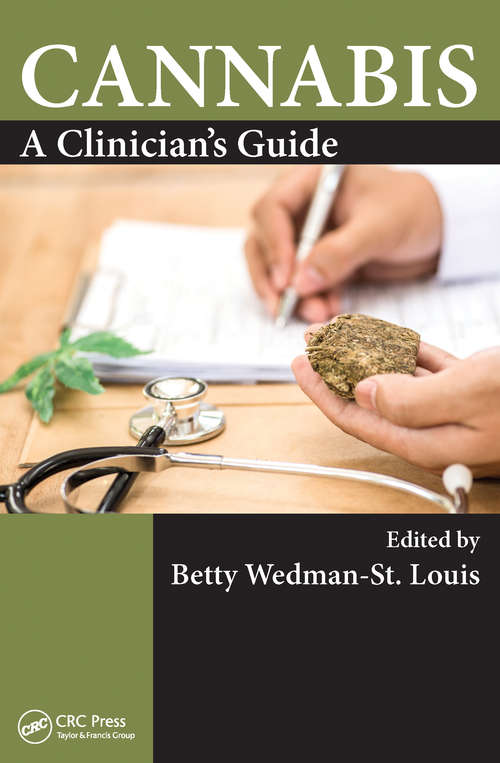Book cover of Cannabis: A Clinician's Guide