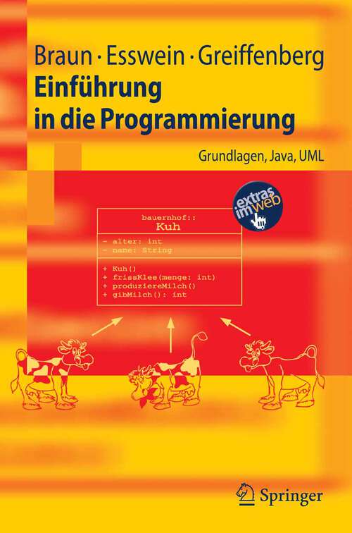 Book cover of Einführung in die Programmierung: Grundlagen, Java, UML (2006) (Springer-Lehrbuch)