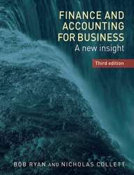 Book cover of Finance and accounting for business: A new insight (3) (PDF)