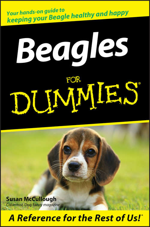 Book cover of Beagles For Dummies