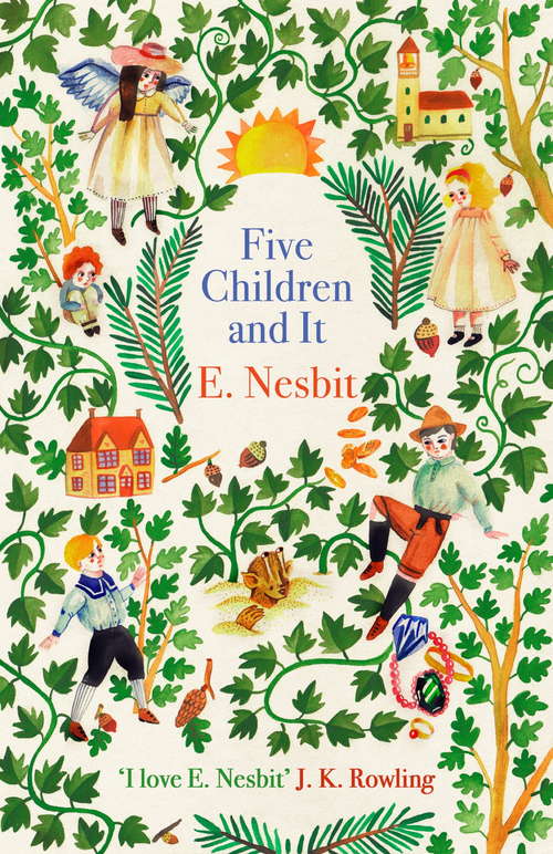 Book cover of Five Children and It: Large Print (3) (The Psammead Series)