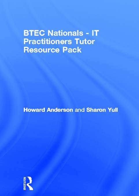 Book cover of BTEC Nationals - IT Practitioners Tutor Resource Pack