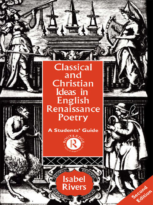 Book cover of Classical and Christian Ideas in English Renaissance Poetry (2)