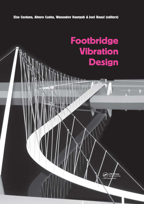 Book cover of Footbridge Vibration Design