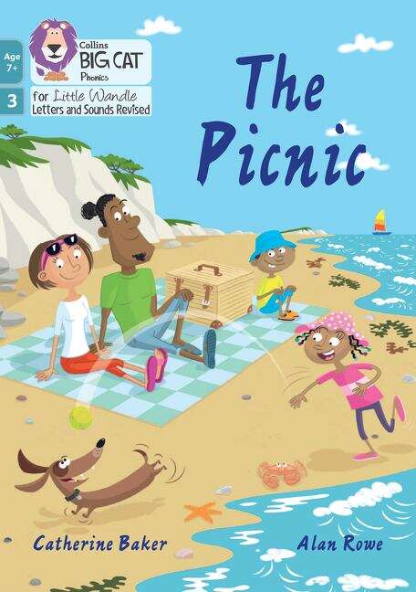 Book cover of The Picnic: Phase 3 Set 1 Blending practice (Big Cat Phonics for Little Wandle Letters and Sounds Revised)