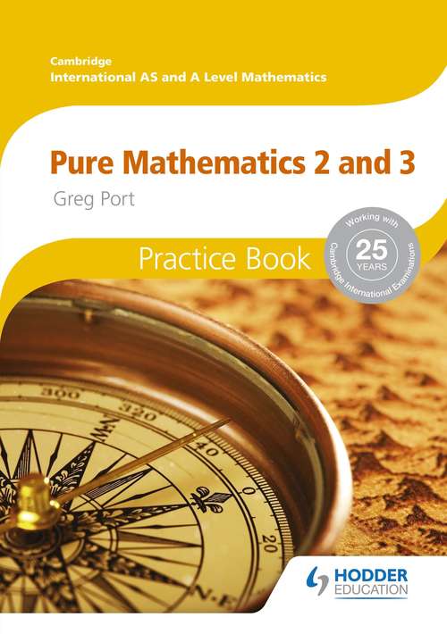 Book cover of Cambridge International A/AS Mathematics: Practice Book (PDF)