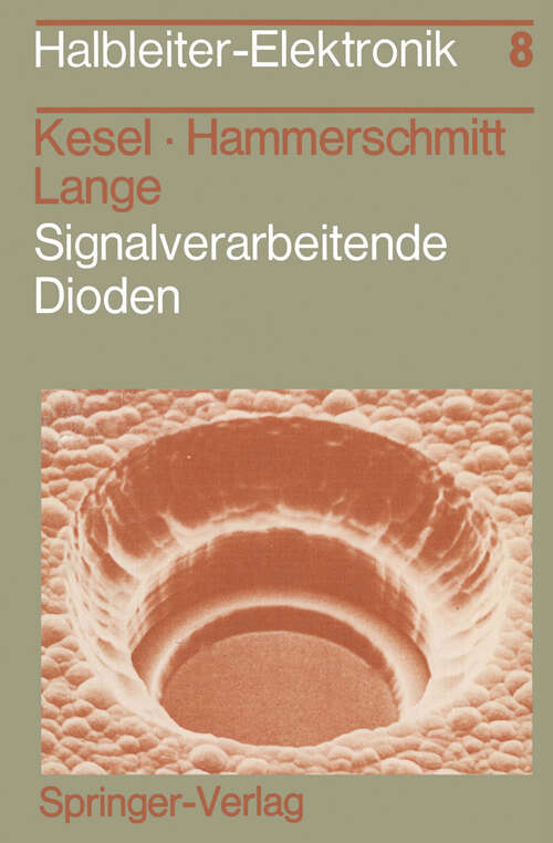 Book cover of Signalverarbeitende Dioden (1982) (Halbleiter-Elektronik #8)
