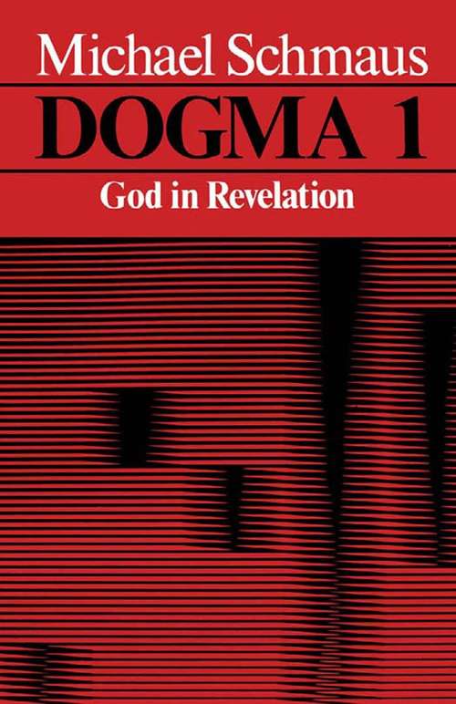 Book cover of Dogma 1: God In Revelation