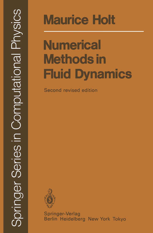 Book cover of Numerical Methods in Fluid Dynamics (2nd ed. 1984) (Scientific Computation)