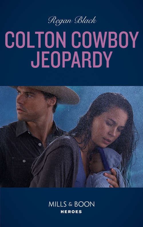 Book cover of Colton Cowboy Jeopardy: Target On Her Back / Colton Cowboy Jeopardy (the Coltons Of Mustang Valley) (ePub edition) (The Coltons of Mustang Valley #8)