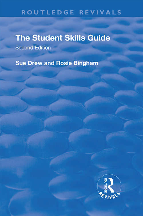 Book cover of The Student Skills: Guide