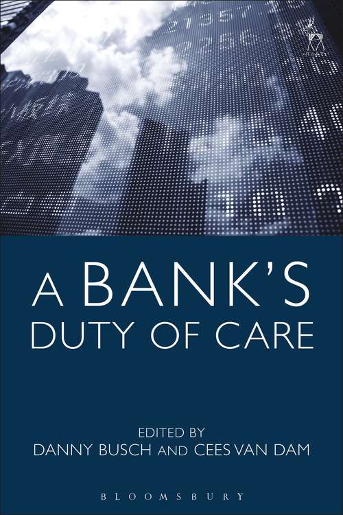 Book cover of A Bank's Duty of Care