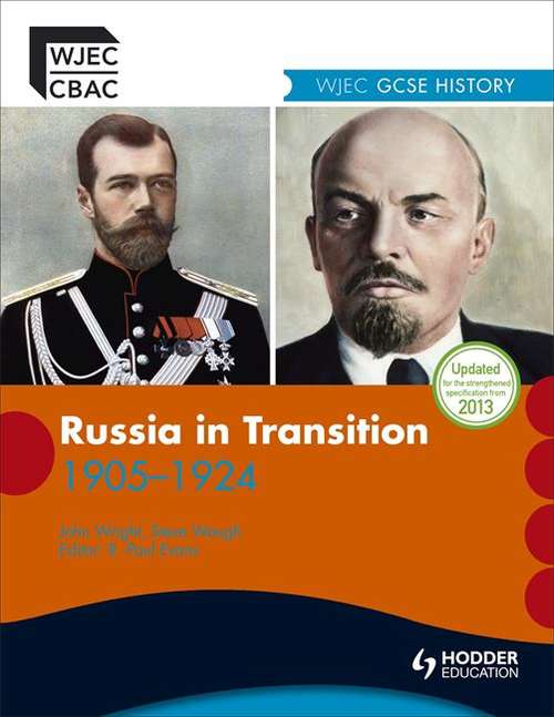 Book cover of WJEC GCSE History: Russia in Transition, 1914-1924 (PDF)