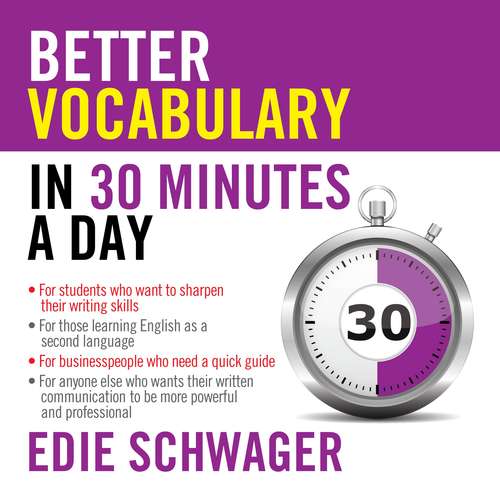 Book cover of Better Vocabulary in 30 Minutes a Day (PDF)
