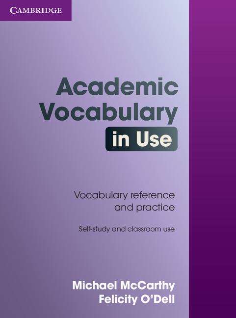 Book cover of Academic Vocabulary in Use with Answers (PDF)