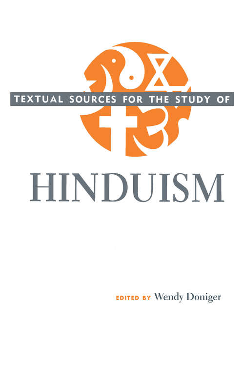 Book cover of Textual Sources for the Study of Hinduism (Textual Sources for the Study of Religion)