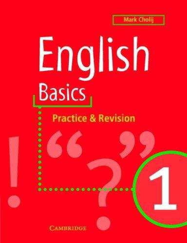 Book cover of English Basics 1: Practice And Revision
