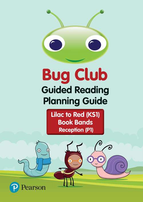 Book cover of Bug Club Guided Reading Planning Guide - Reception (BUG CLUB)