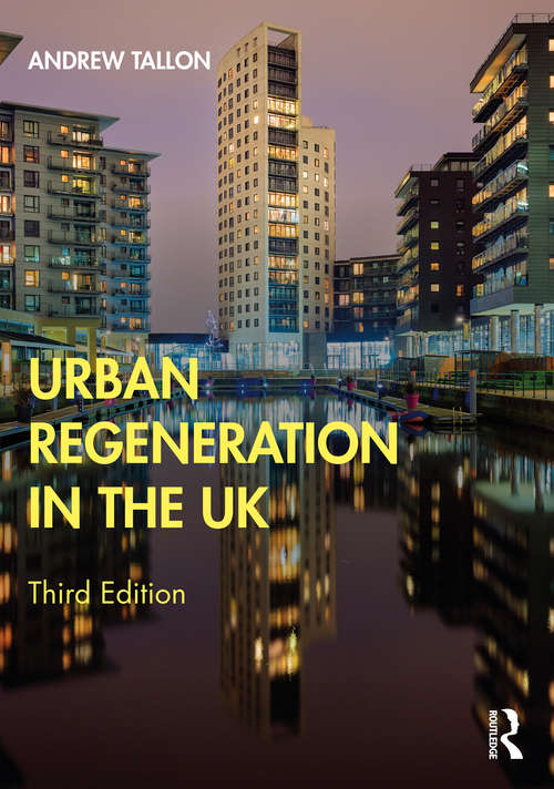Book cover of Urban Regeneration in the UK (3)