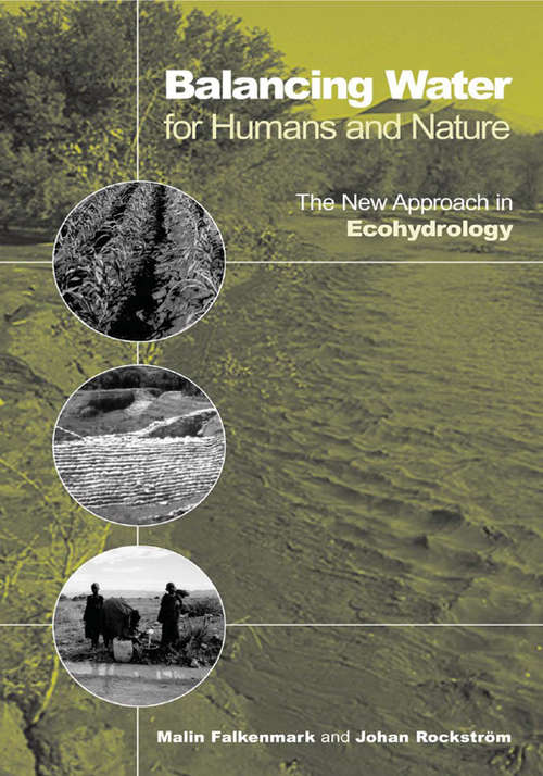 Book cover of Balancing Water for Humans and Nature: The New Approach in Ecohydrology