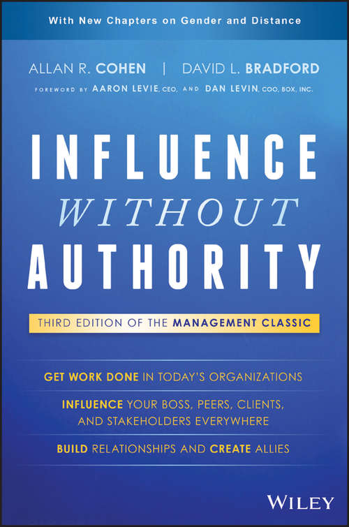 Book cover of Influence Without Authority (3)