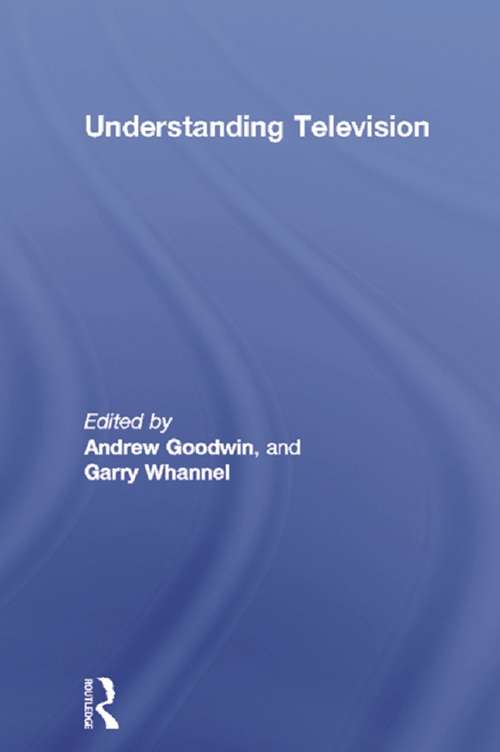 Book cover of Understanding Television