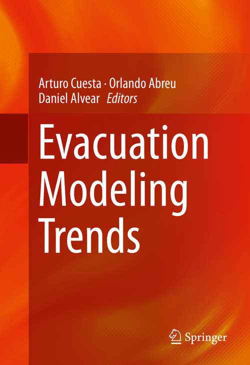 Book cover of Evacuation Modeling Trends (1st ed. 2016)