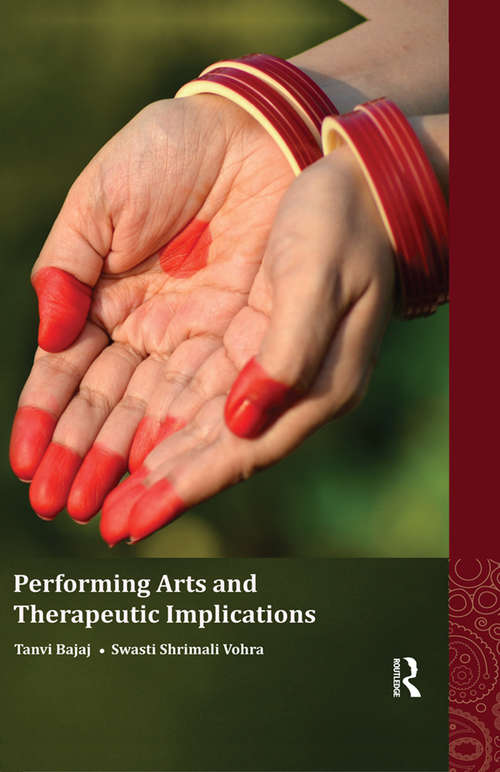 Book cover of Performing Arts and Therapeutic Implications