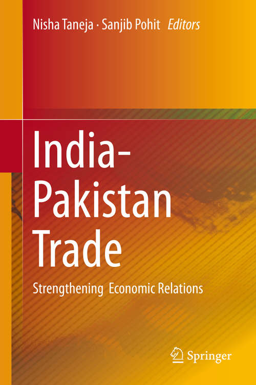 Book cover of India-Pakistan Trade: Strengthening Economic Relations (2015)