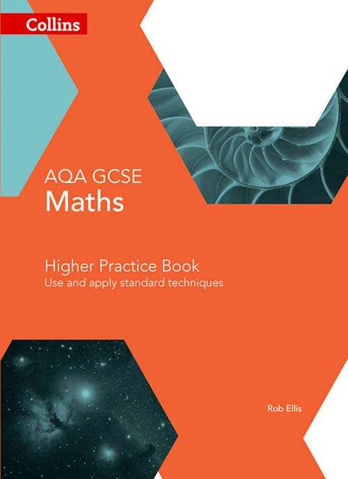 Book cover of GCSE Maths AQA Higher Practice Book (PDF)