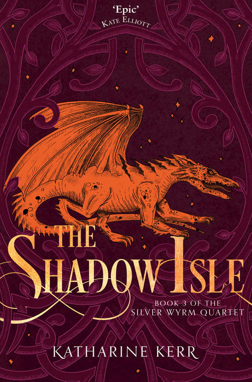 Book cover of The Shadow Isle (ePub edition) (The Silver Wyrm #3)