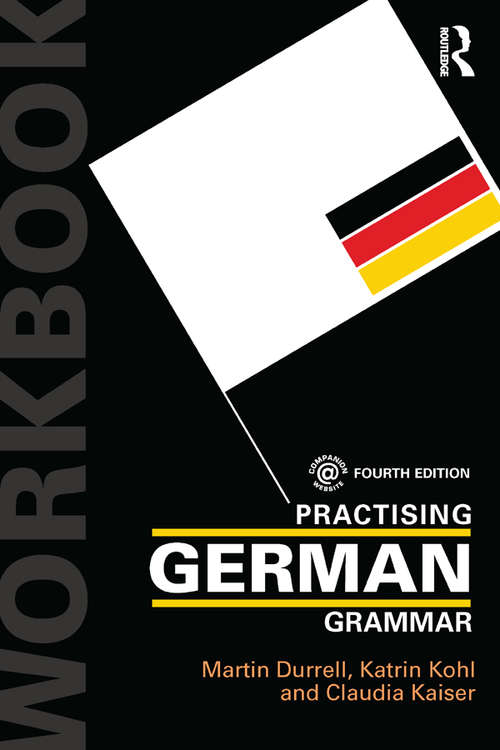Book cover of Practising German Grammar