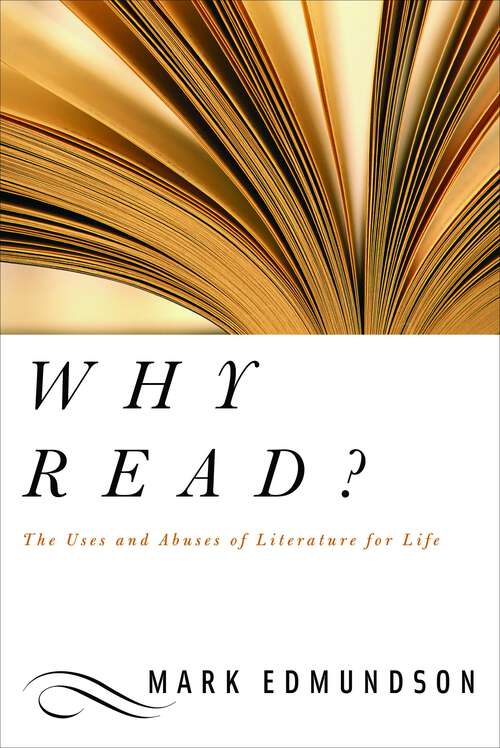 Book cover of Why Read?