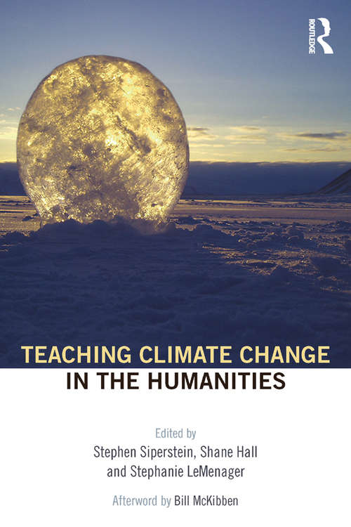 Book cover of Teaching Climate Change in the Humanities