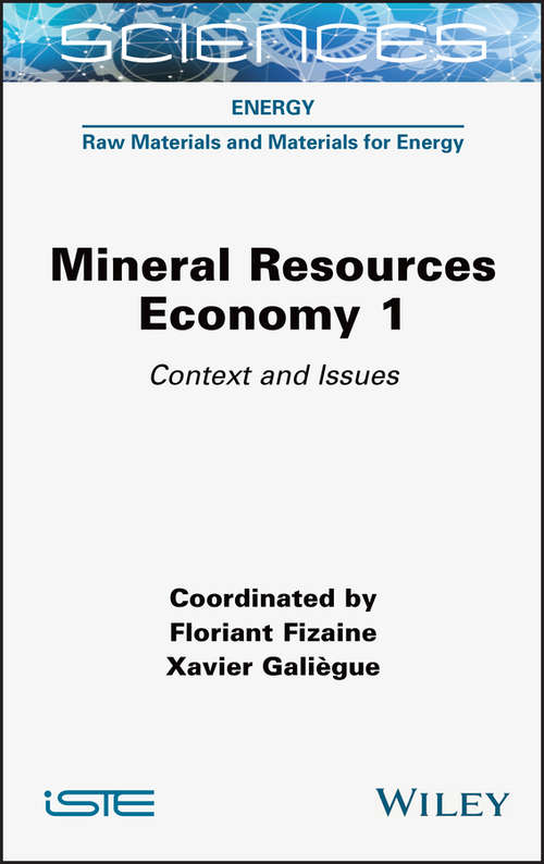 Book cover of Mineral Resources Economy 1: Context and Issues