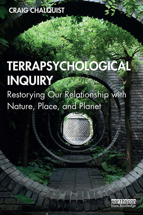 Book cover of Terrapsychological Inquiry: Restorying Our Relationship with Nature, Place, and Planet