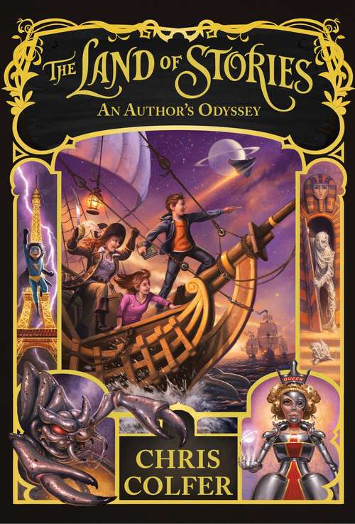 Book cover of An Author's Odyssey: Book 5 (The Land of Stories #5)