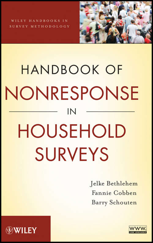 Book cover of Handbook of Nonresponse in Household Surveys (Wiley Handbooks in Survey Methodology #562)