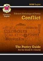 Book cover of GCSE English Edexcel Poetry Guide - Conflict Anthology includes Online Edition, Audio & Quizzes: (pdf)