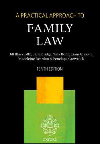 Book cover of A Practical Approach To Family Law (10) (A\practical Approach Ser.)