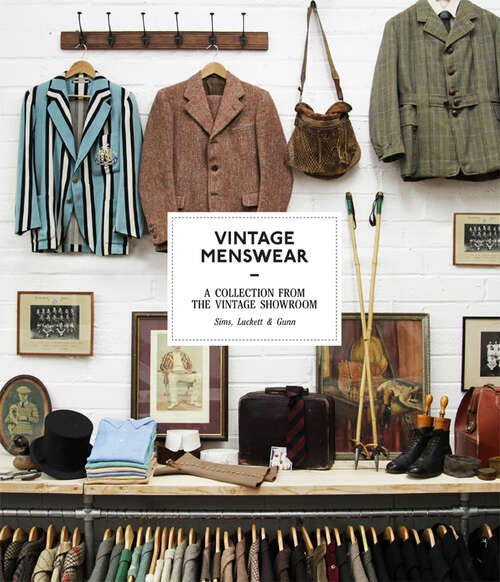 Book cover of Vintage Menswear: A Collection from The Vintage Showroom (Pocket Editions)