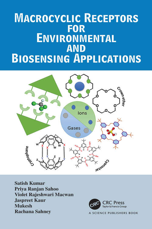 Book cover of Macrocyclic Receptors for Environmental and Biosensing Applications