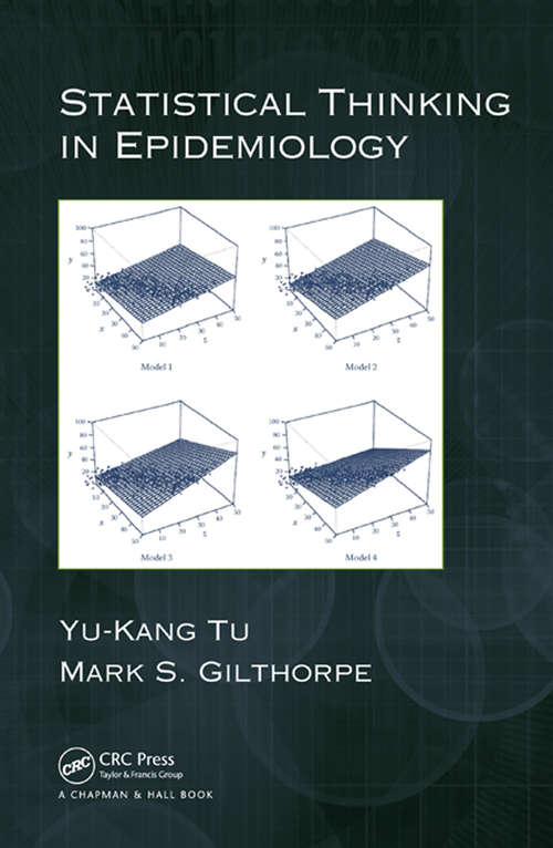 Book cover of Statistical Thinking in Epidemiology