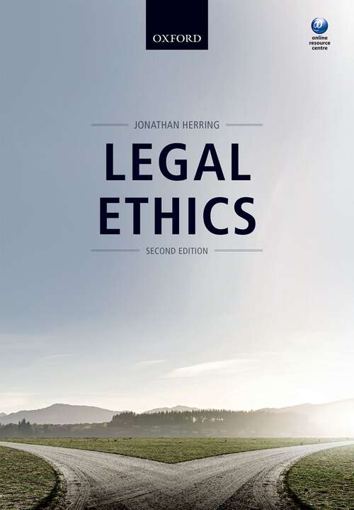 Book cover of Legal Ethics