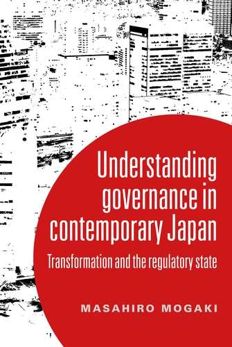 Book cover of Understanding governance in contemporary Japan: Transformation and the regulatory state