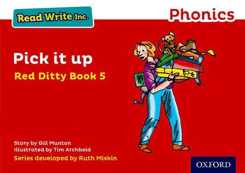 Book cover of Pick It Up: Red Ditty Book 5 (Read Write Inc Series (PDF))