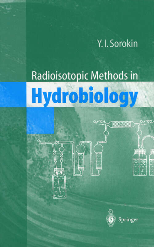 Book cover of Radioisotopic Methods in Hydrobiology (1999)