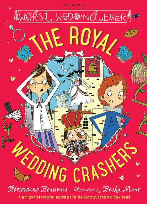Book cover of The Royal Wedding Crashers (The Holy Moly Holiday)