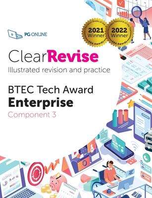 Book cover of ClearRevise BTEC Tech Award Enterprise C3 (PDF)
