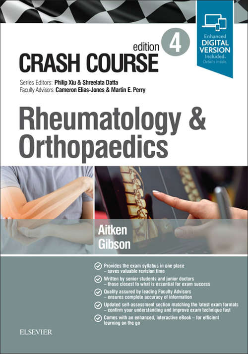 Book cover of Crash Course Rheumatology and Orthopaedics (4) (Crash Course)